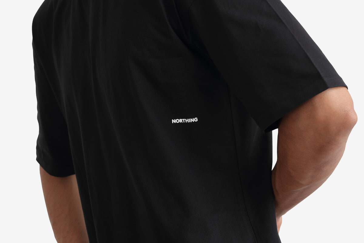 Boxy Pima Cotton Crewneck Tee